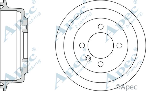 APEC BRAKING Тормозной барабан DRM9139